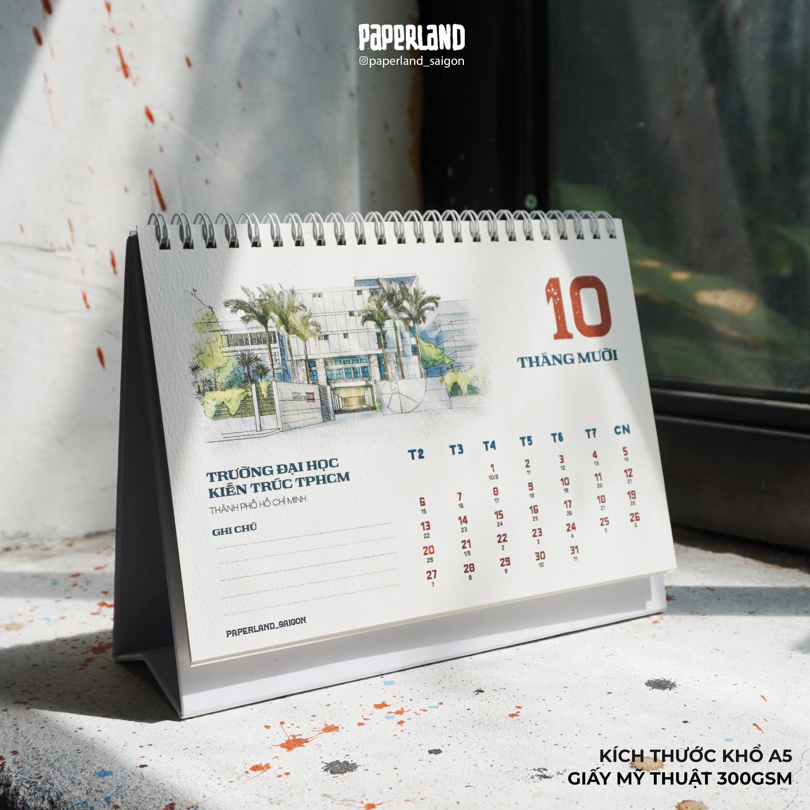 LỊCH BÀN 2026 "KIẾN TRÚC VIỆT NAM"