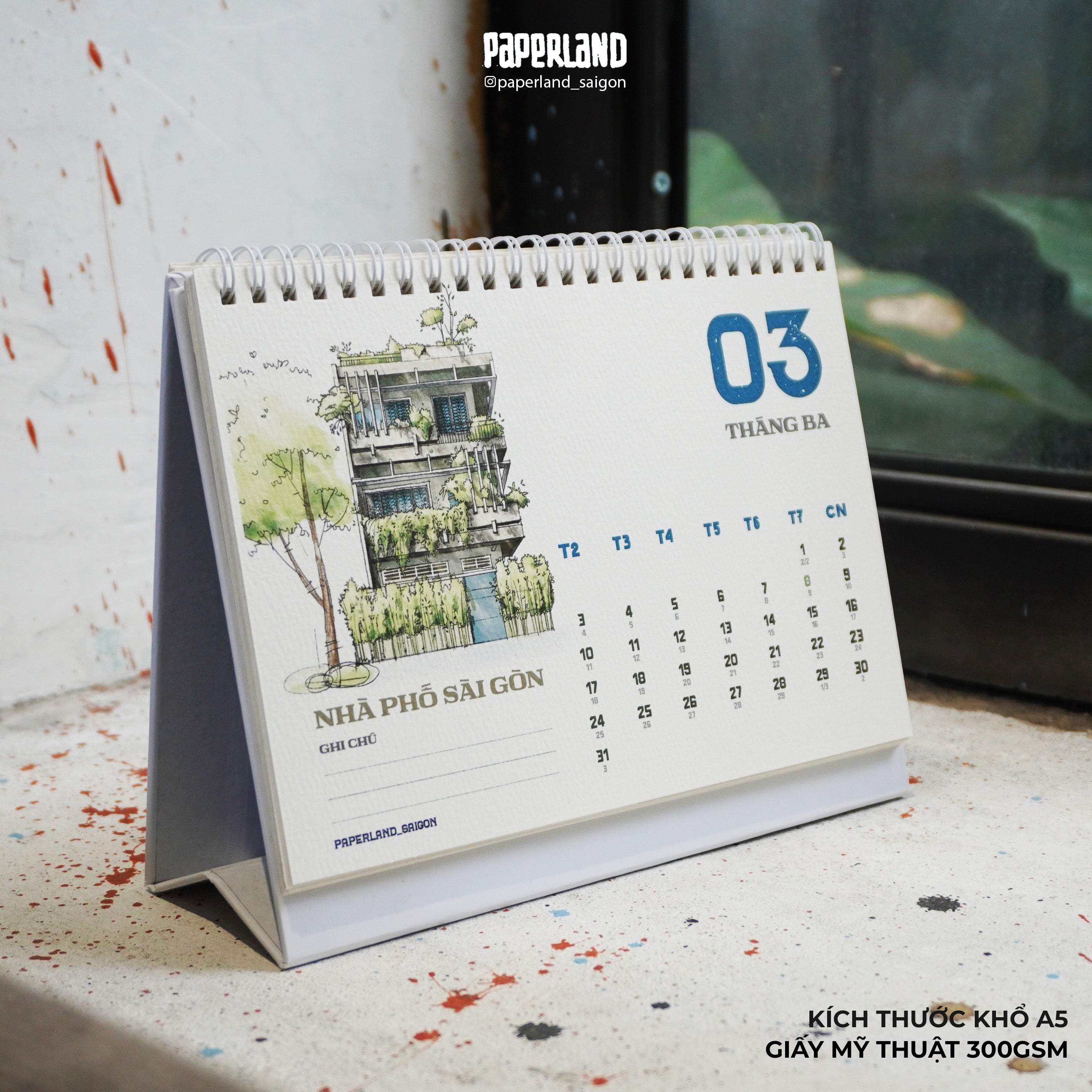 LỊCH BÀN 2026 "KIẾN TRÚC VIỆT NAM"