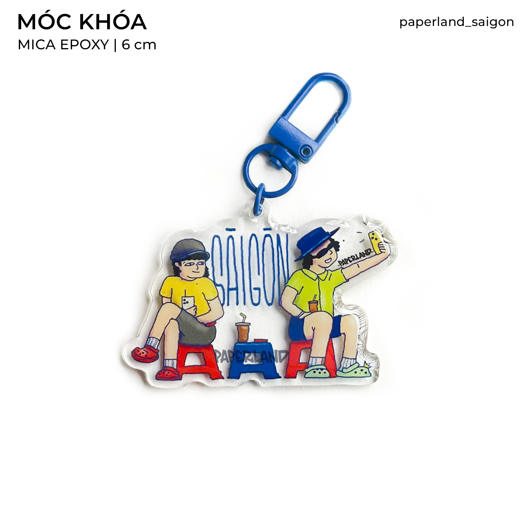 "SÀI GÒN" KEYCHAIN