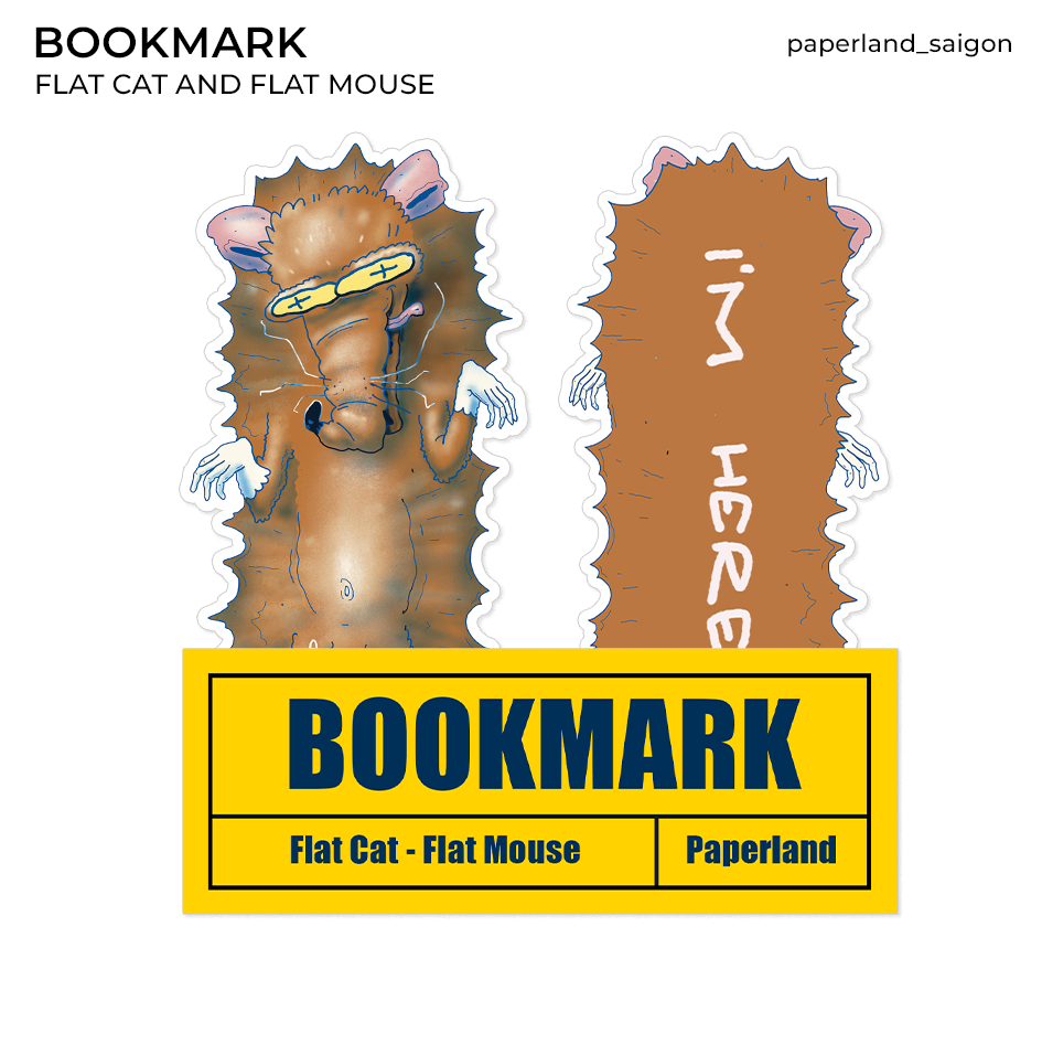 "CAT & MOUSE" POSTCARD