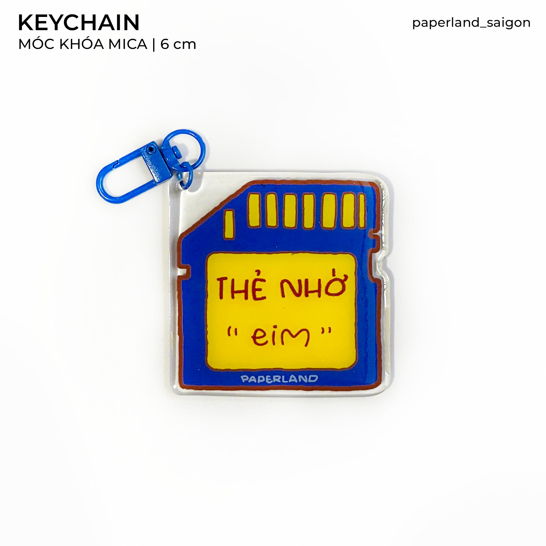 "THẺ NHỚ EM/ANH" KEYCHAIN