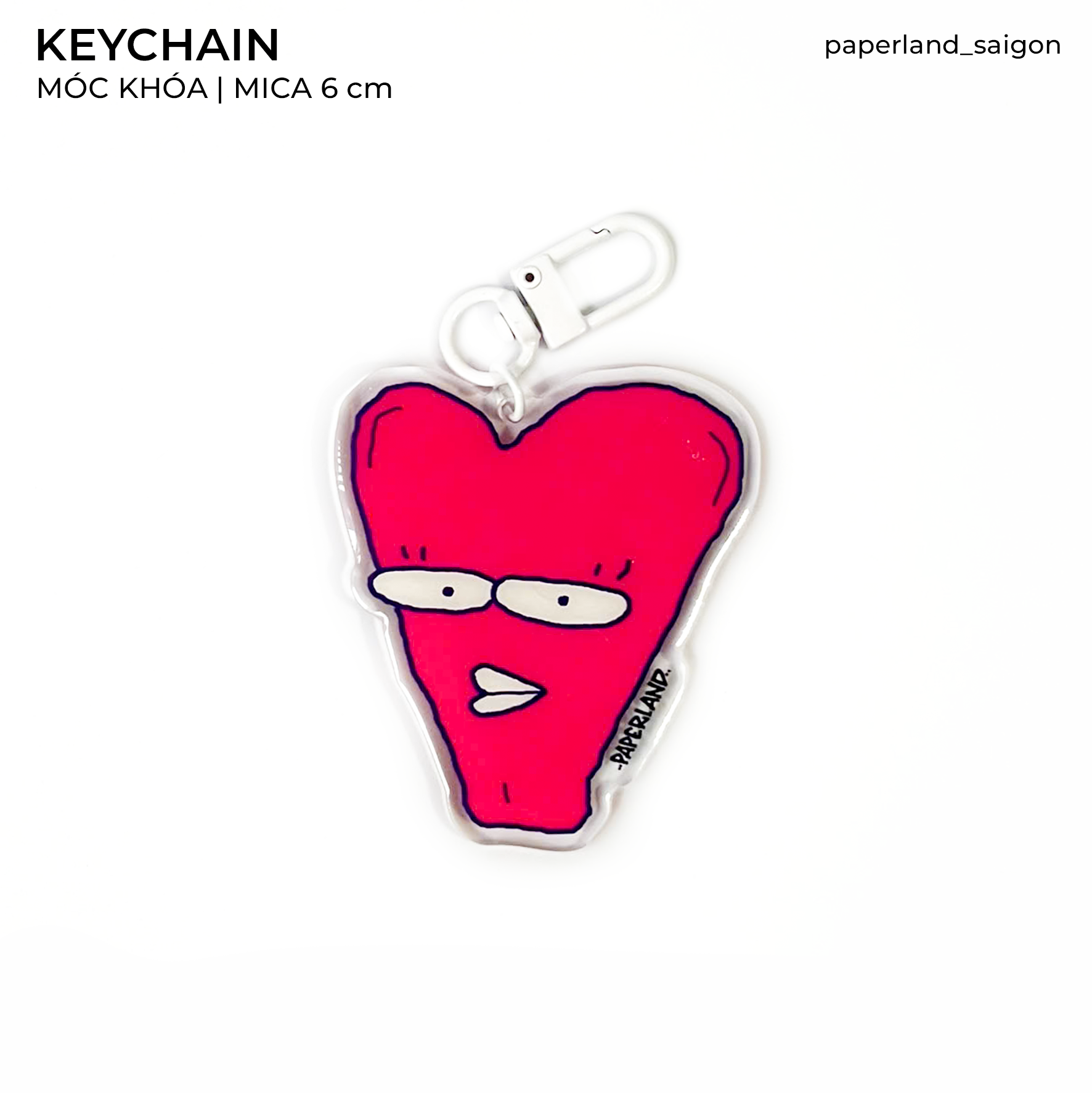 "TRÁI TIM" KEYCHAIN