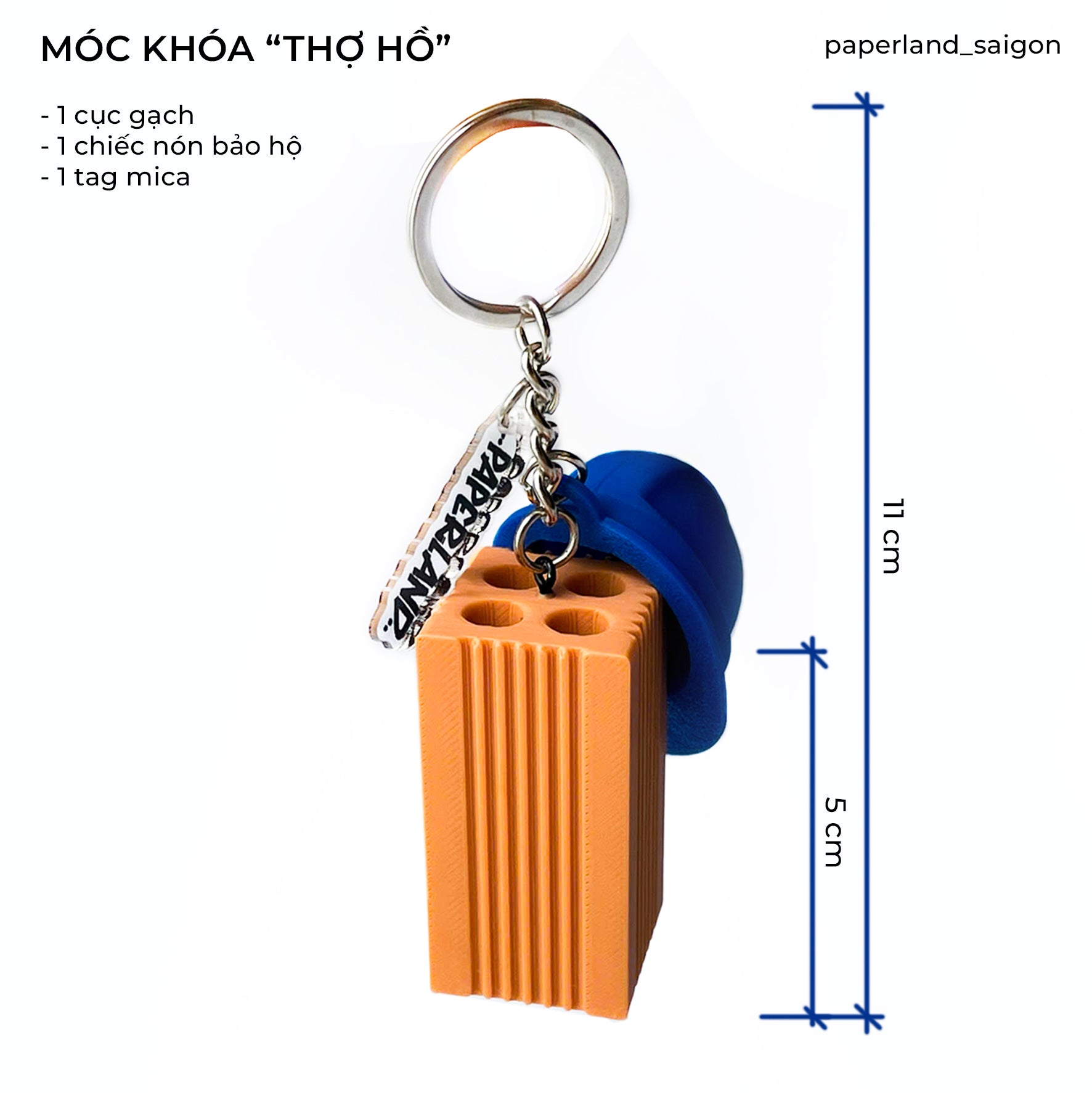 "THỢ HỒ" KEYCHAIN