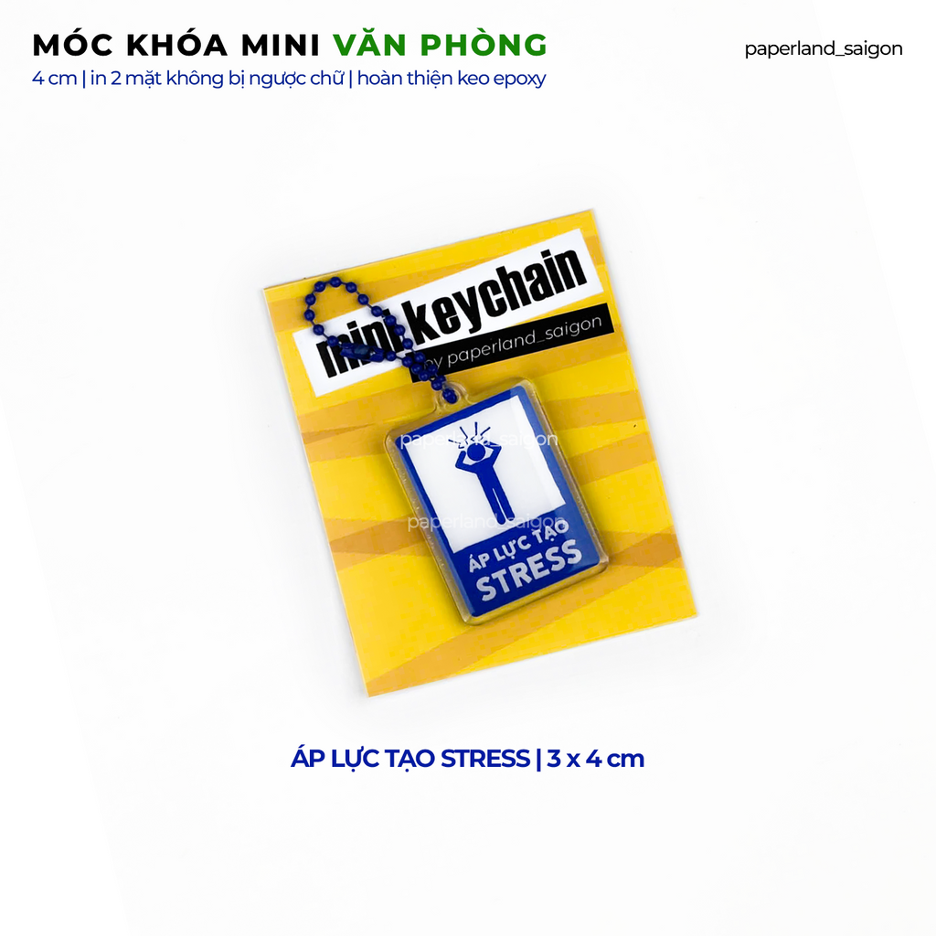 "VĂN PHÒNG" MINI KEYCHAIN