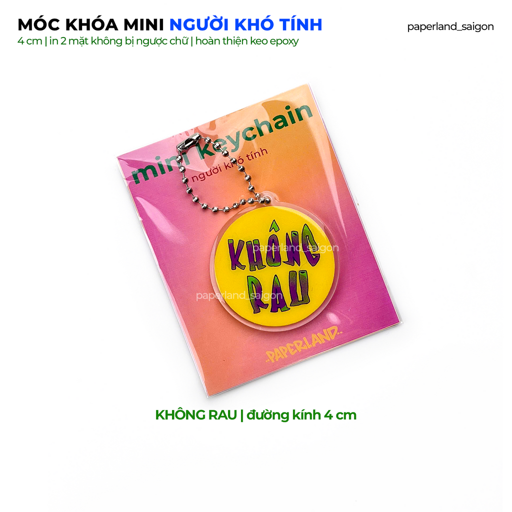 "NGƯỜI KHÓ TÍNH" MINI