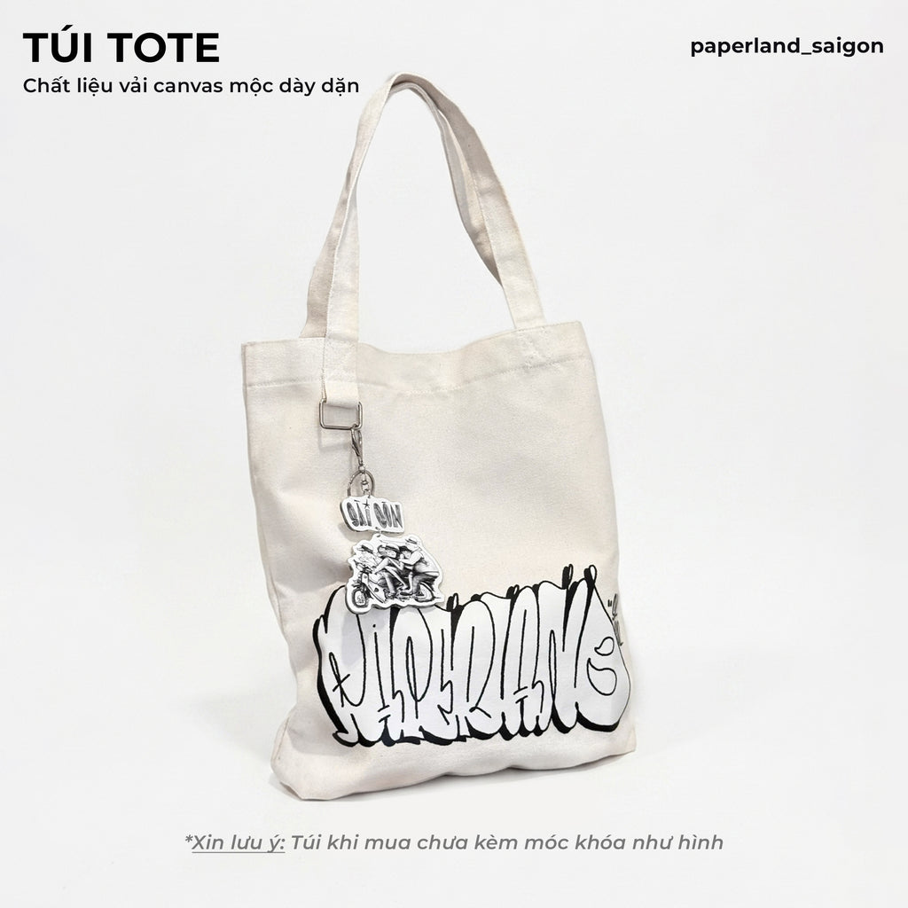GRAFFITI PAPERLAND TOTE BAG
