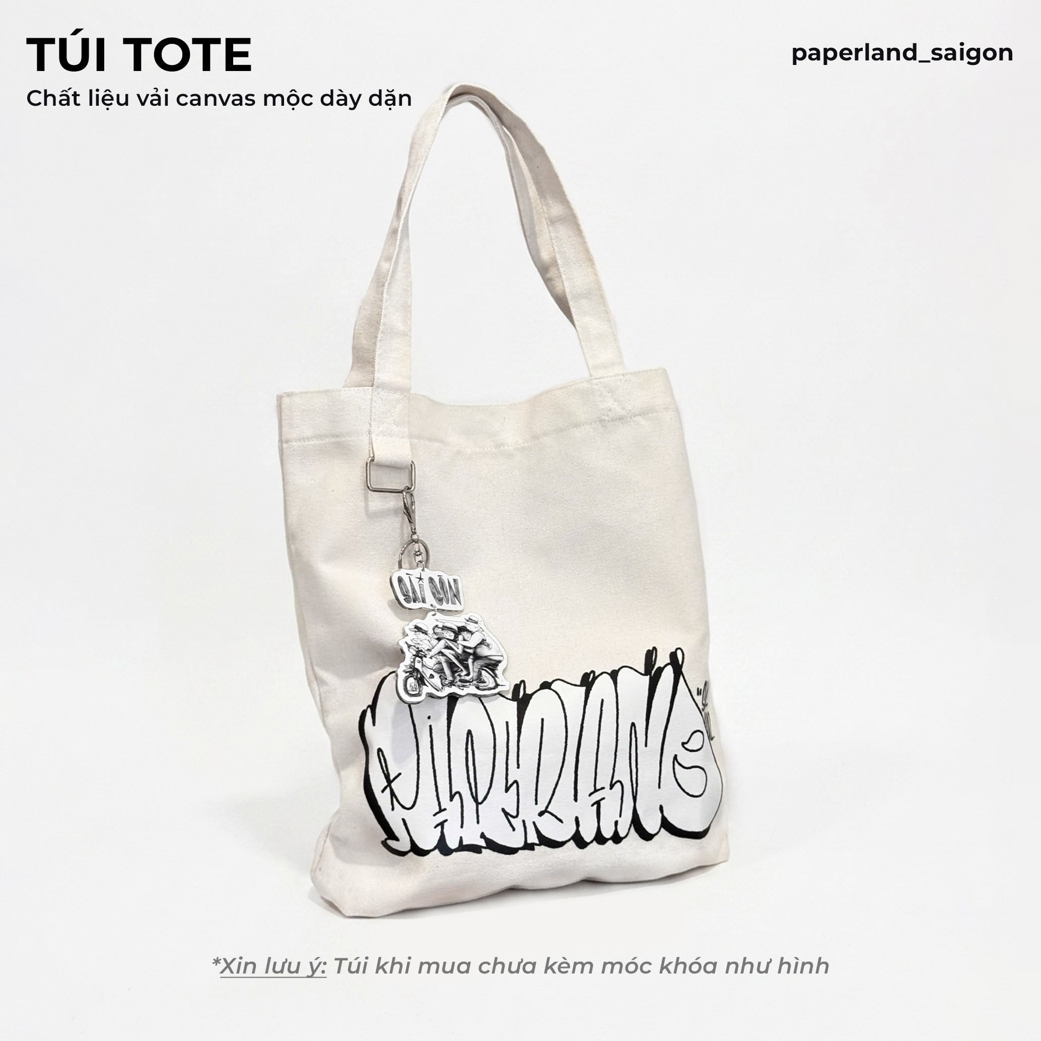 GRAFFITI PAPERLAND TOTE BAG