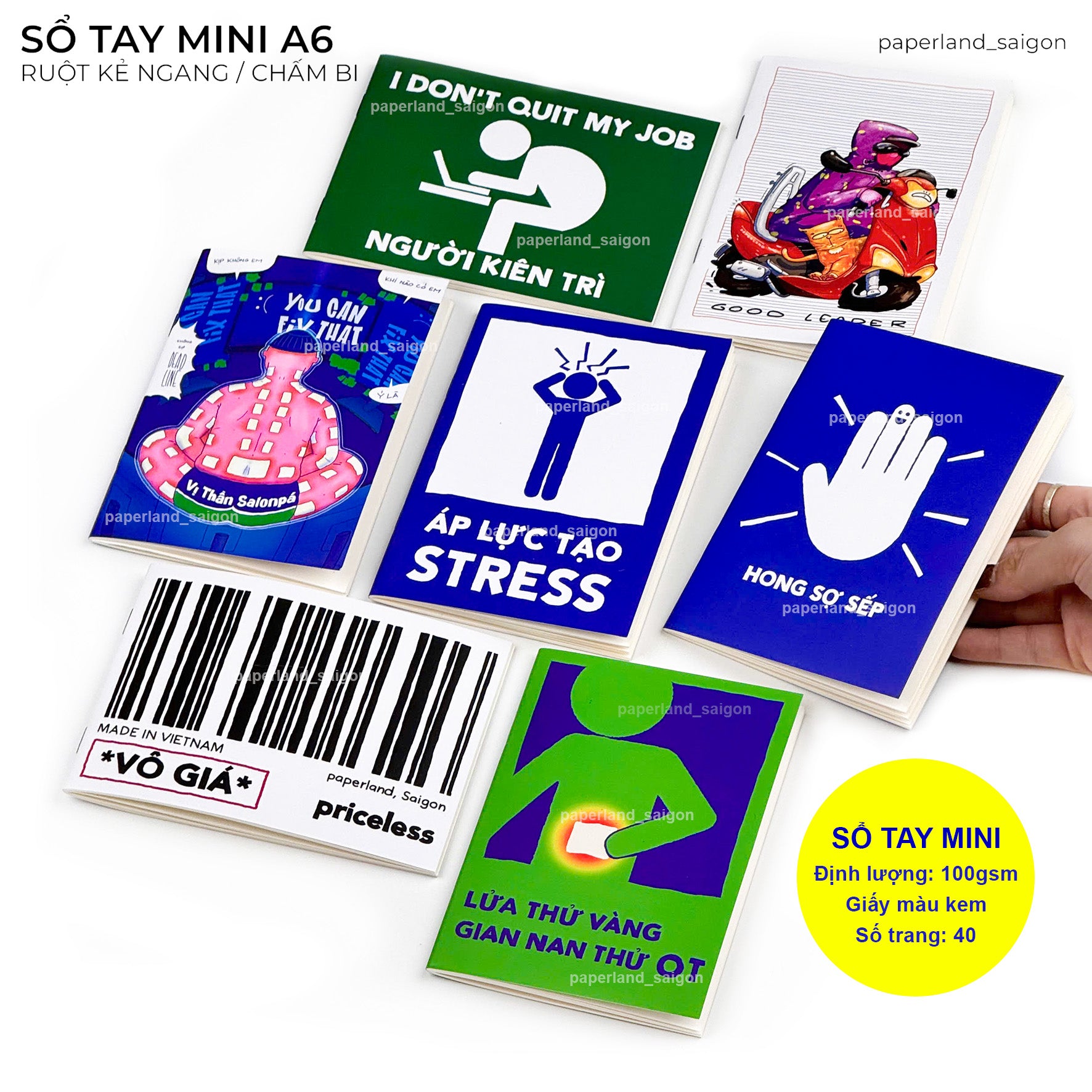 NHIỀU MẪU "VĂN PHÒNG" MINI NOTEBOOK