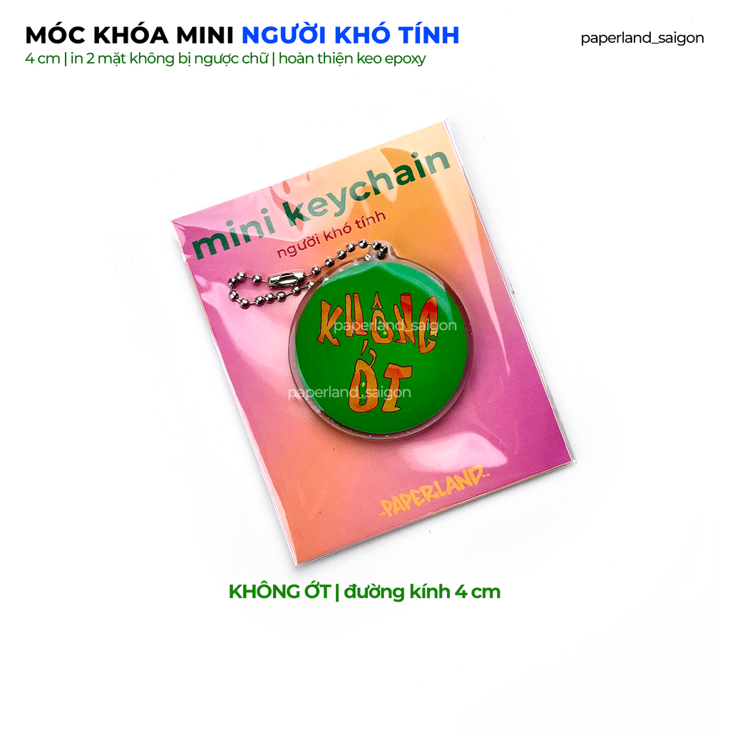 "NGƯỜI KHÓ TÍNH" MINI