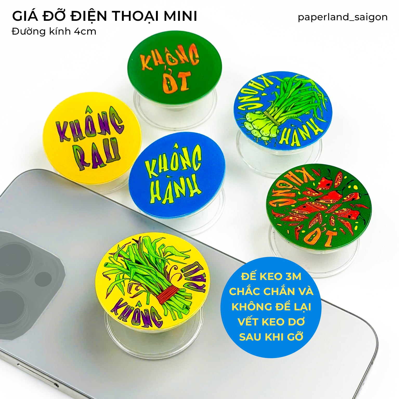 MINI PHONE GRIP PAPERLAND