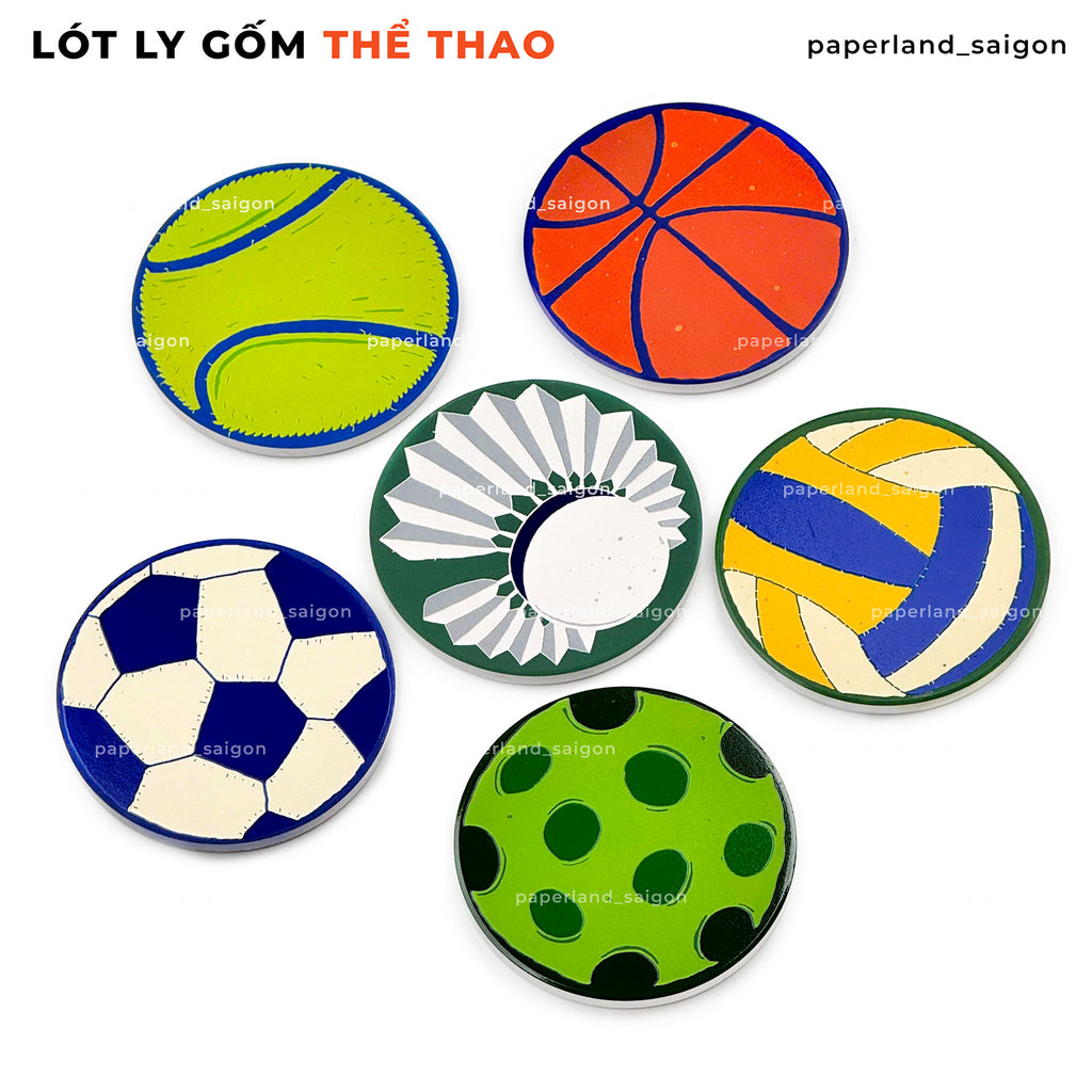 "DÂN THỂ THAO" CERAMIC COASTER