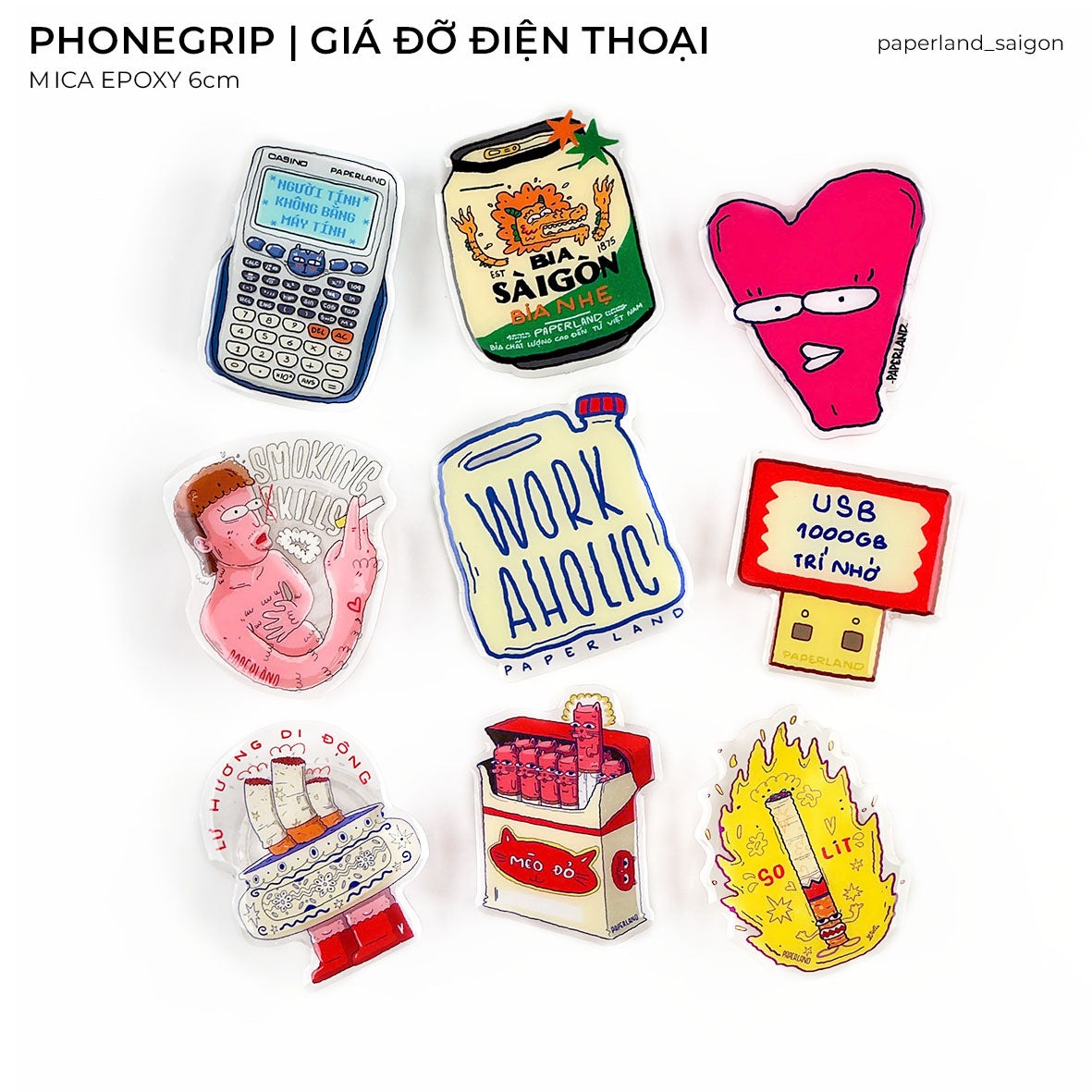 PHONE GRIP PAPERLAND