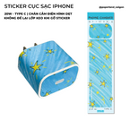 "PAINTING" PHONE CHARGER STICKER