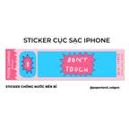 PHONE CHARGER STICKER