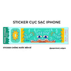 PHONE CHARGER STICKER