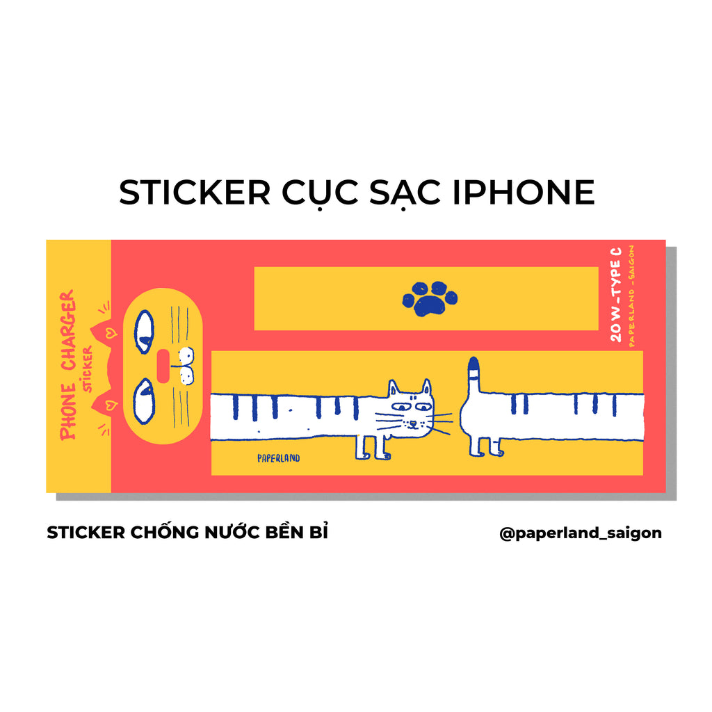 PHONE CHARGER STICKER