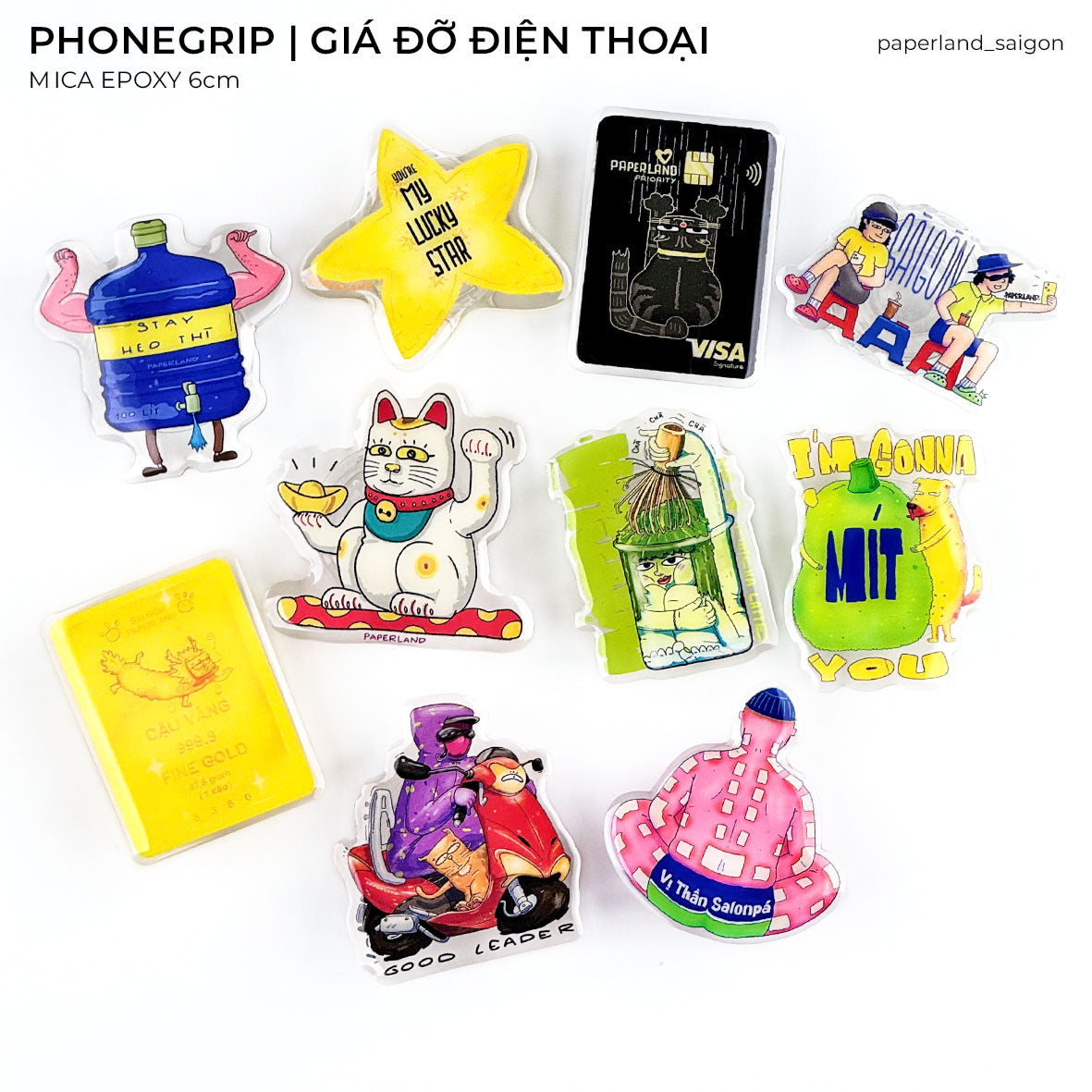 PHONE GRIP PAPERLAND