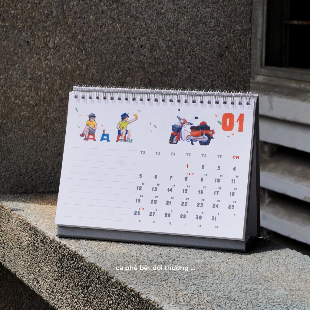 LỊCH BÀN 2026 "GÓC NHÌN VIỆT NAM"