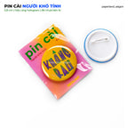 "NGƯỜI KHÓ TÍNH" PIN BUTTON