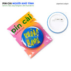 "NGƯỜI KHÓ TÍNH" PIN BUTTON