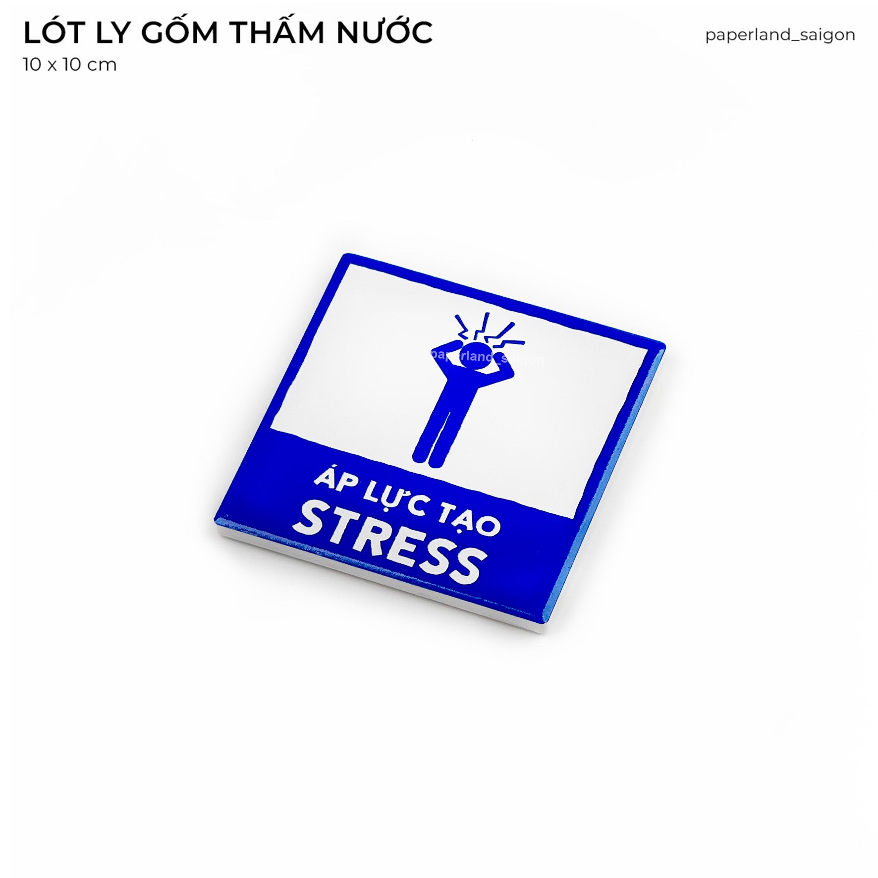 "VĂN PHÒNG" CERAMIC COASTER