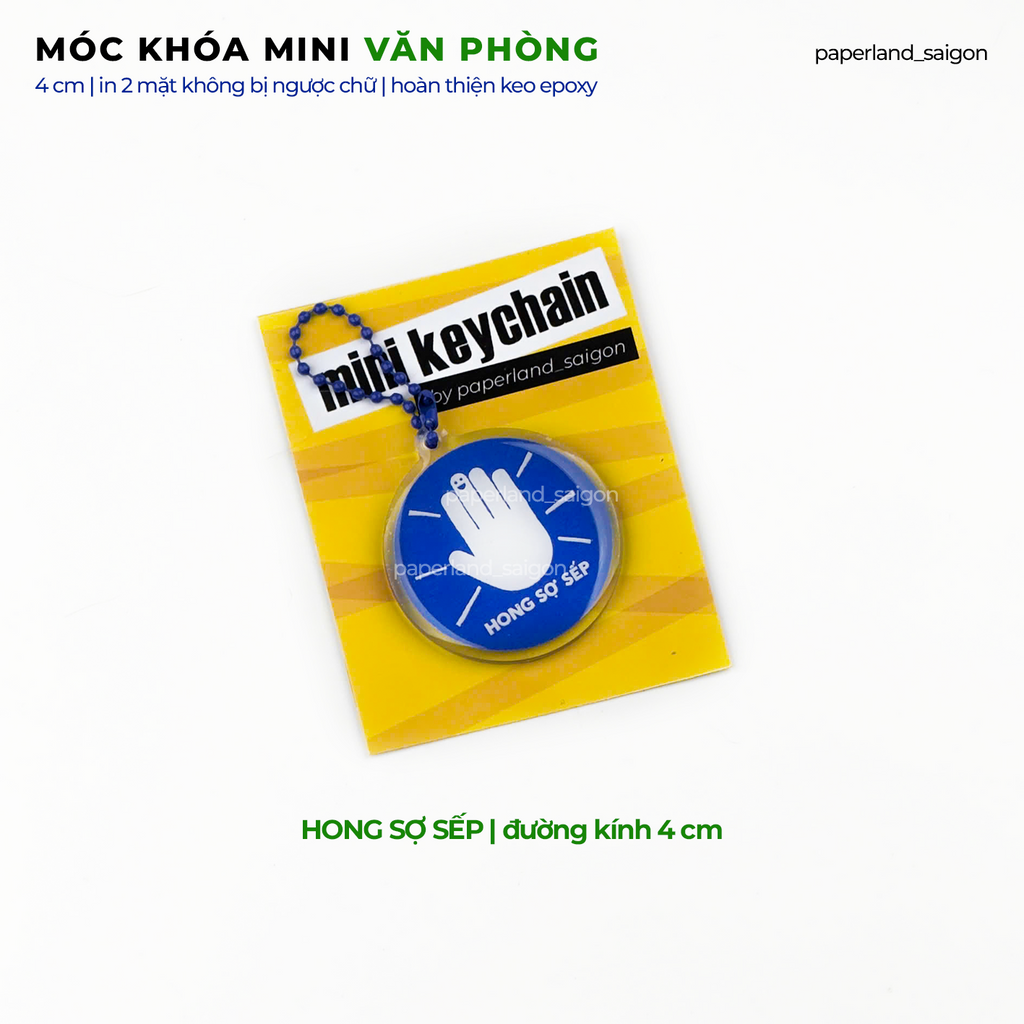 "VĂN PHÒNG" MINI KEYCHAIN