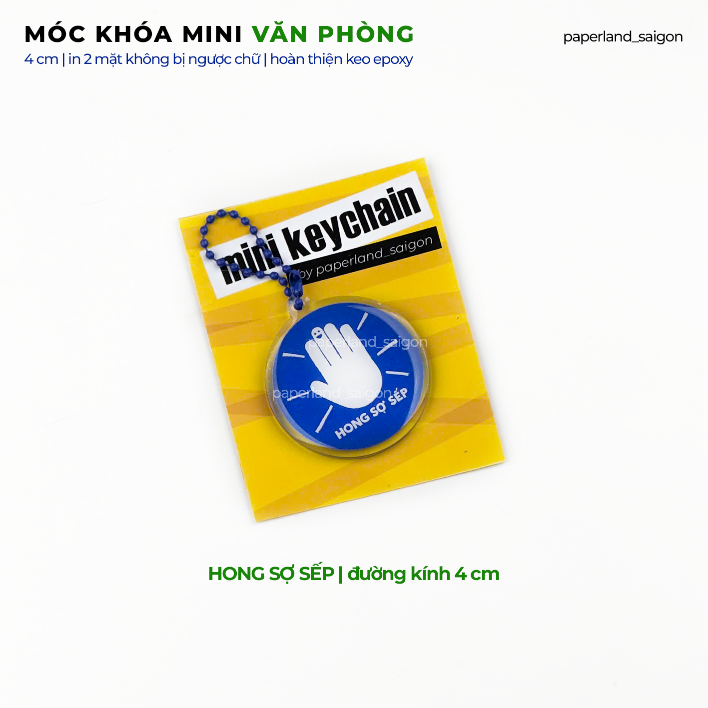 "VĂN PHÒNG" MINI KEYCHAIN
