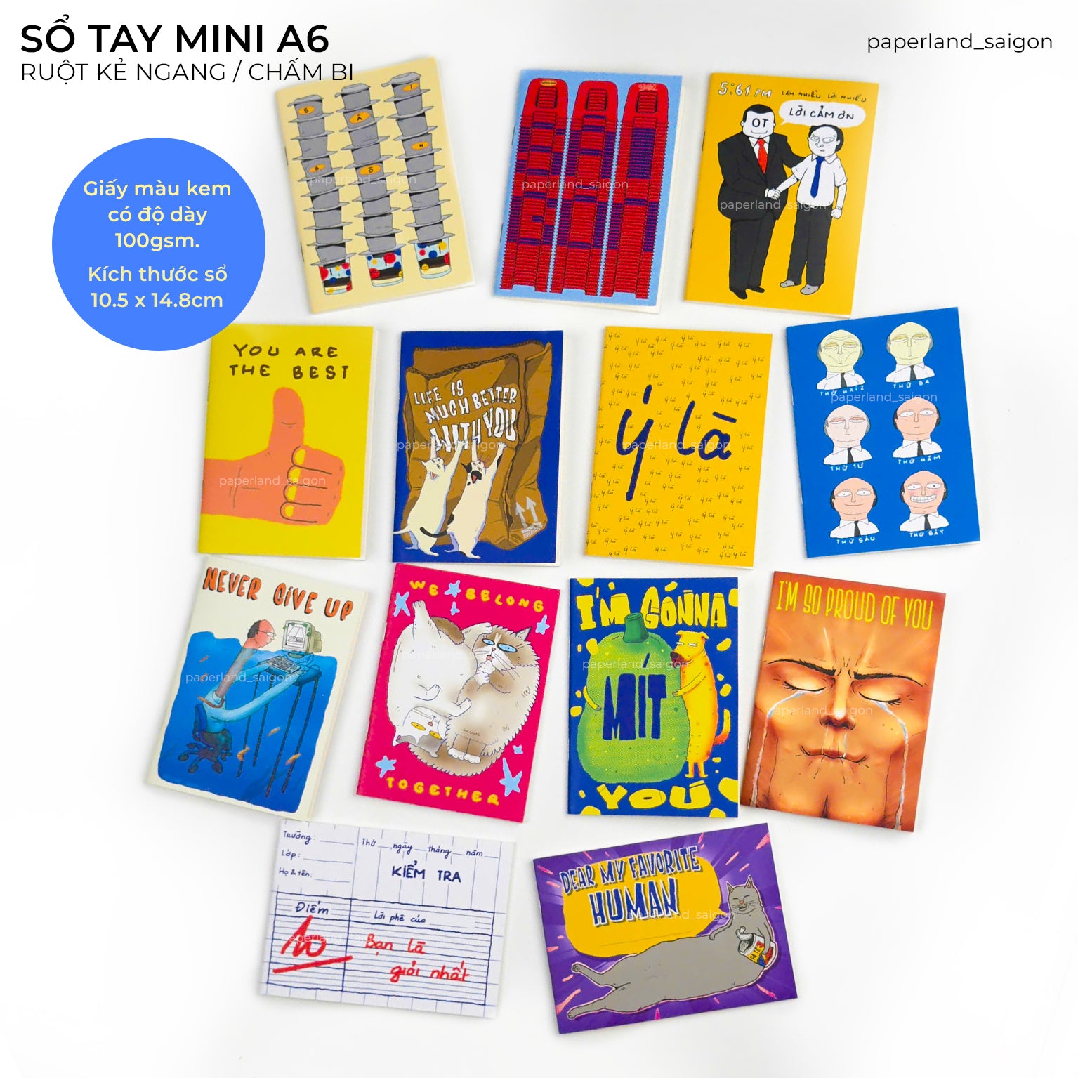 MINI NOTEBOOK PAPERLAND
