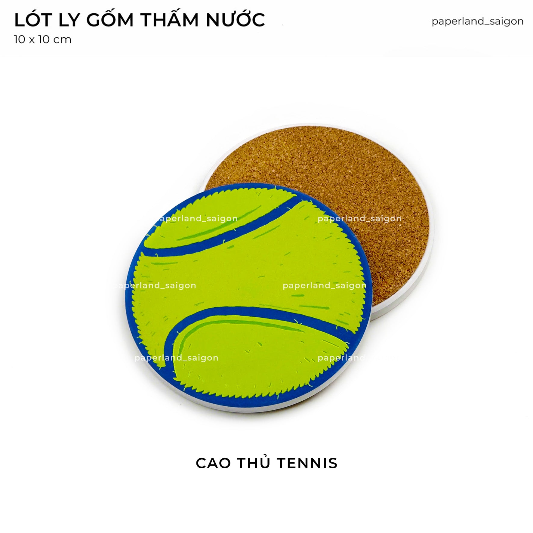 "DÂN THỂ THAO" CERAMIC COASTER