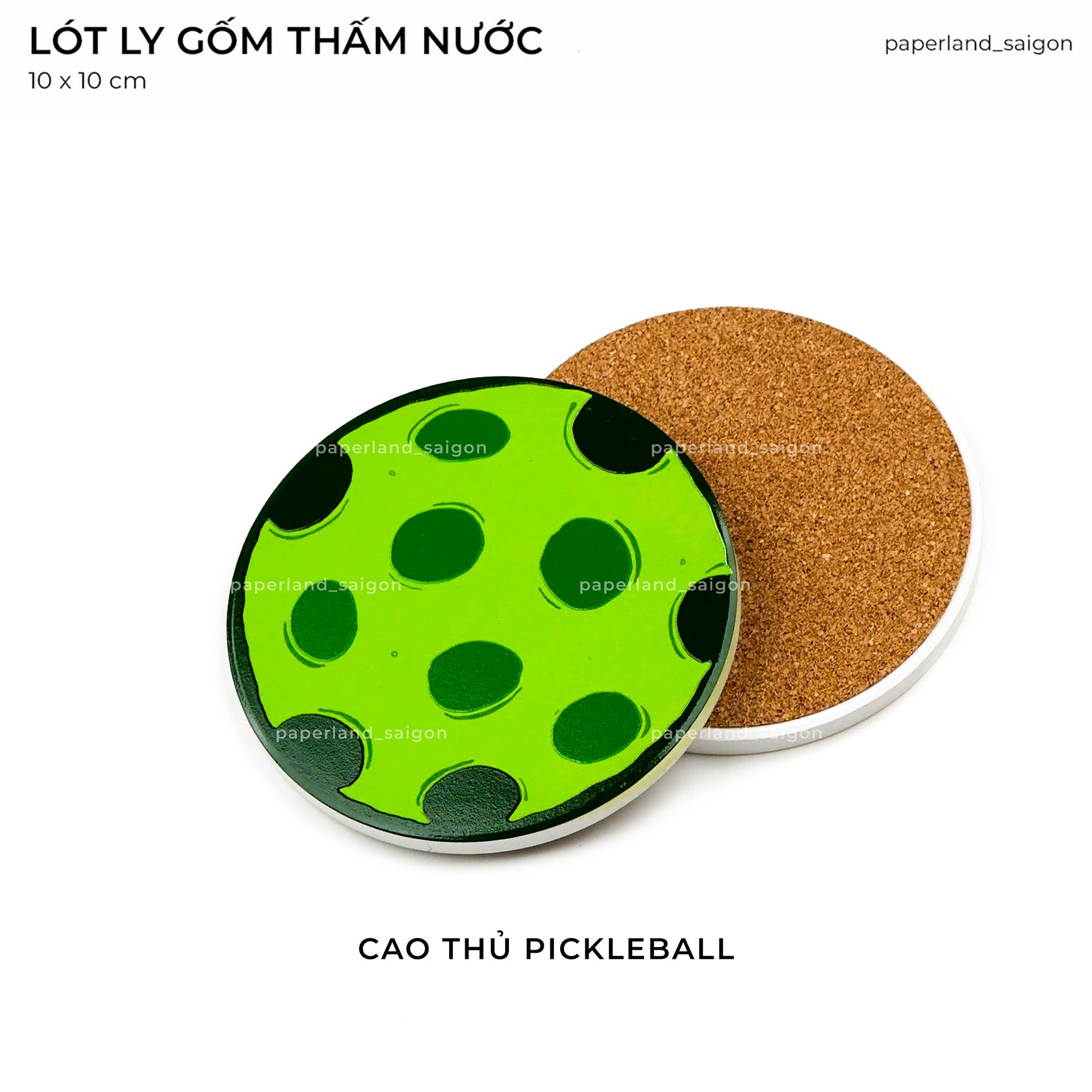 "DÂN THỂ THAO" CERAMIC COASTER