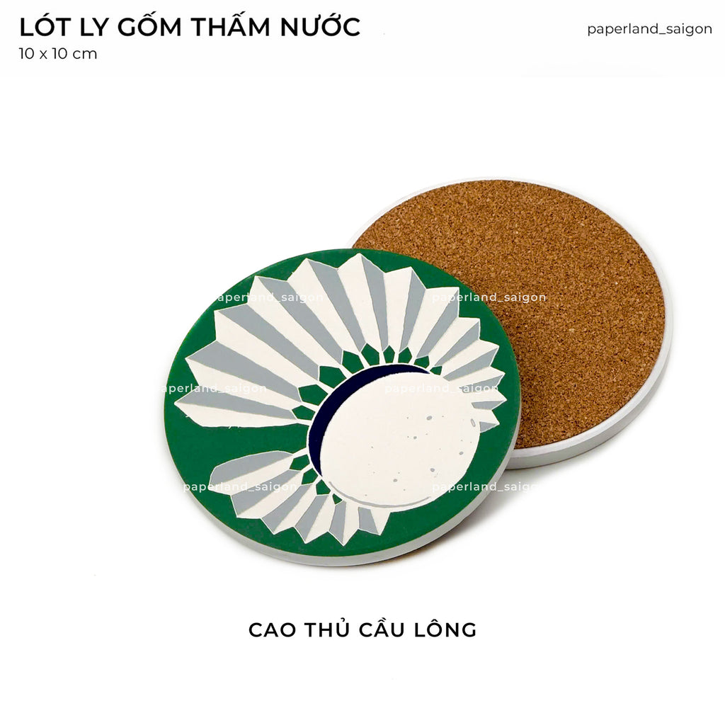 "DÂN THỂ THAO" CERAMIC COASTER