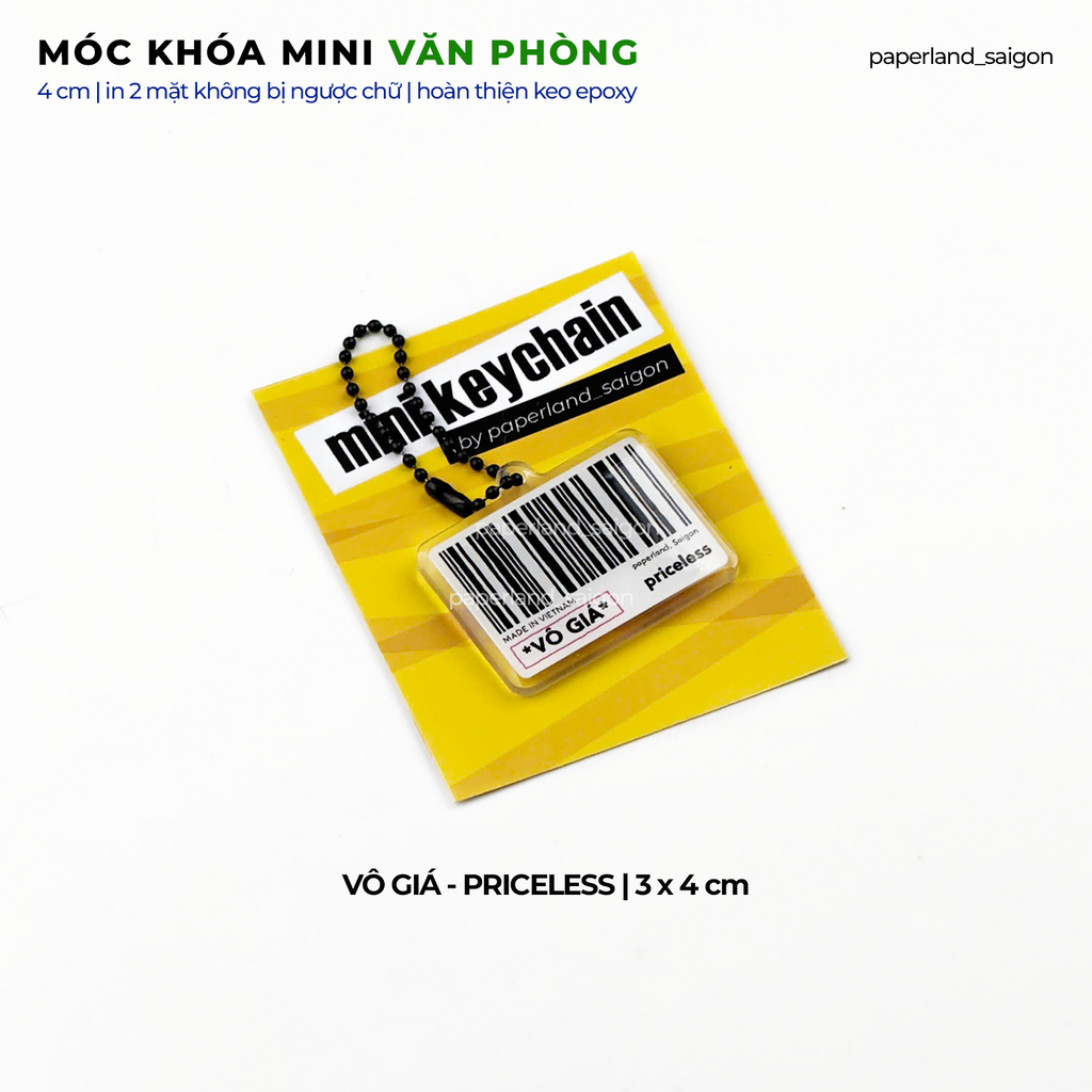 "VĂN PHÒNG" MINI KEYCHAIN