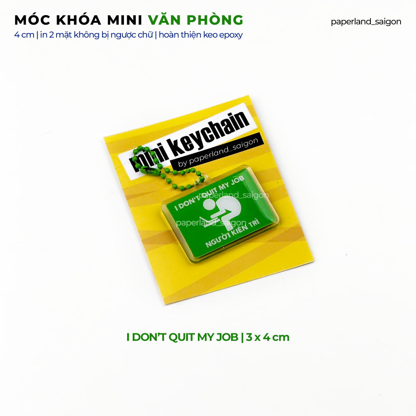 "VĂN PHÒNG" MINI KEYCHAIN