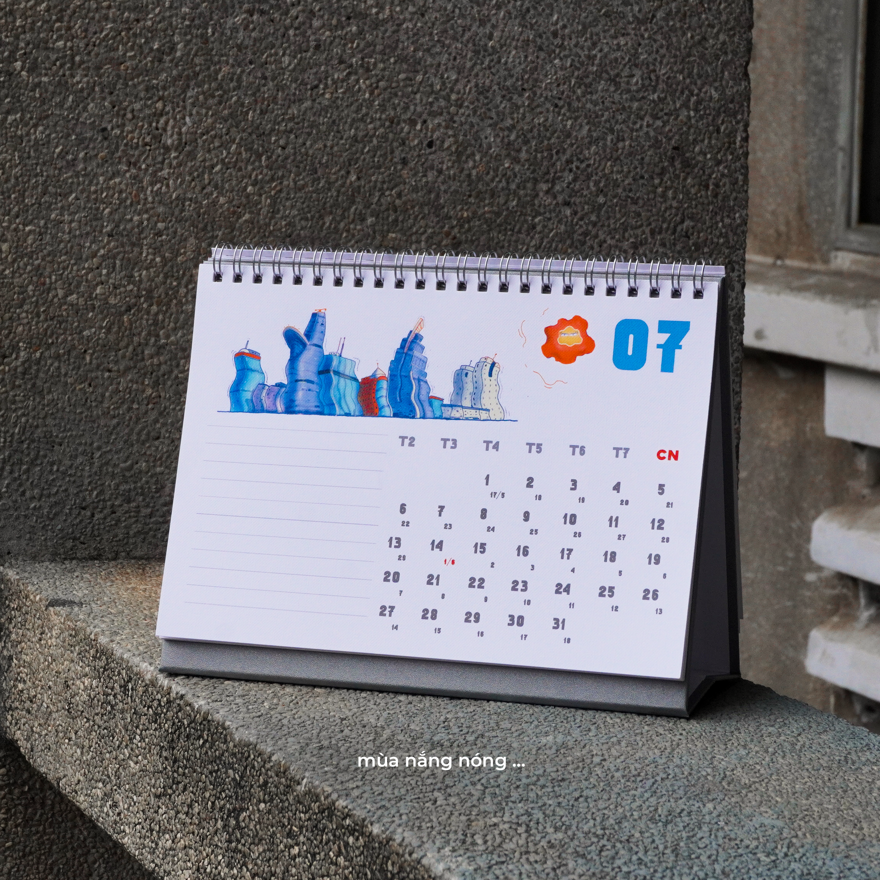 LỊCH BÀN 2026 "GÓC NHÌN VIỆT NAM"