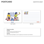 "SÀI GÒN" POSTCARD