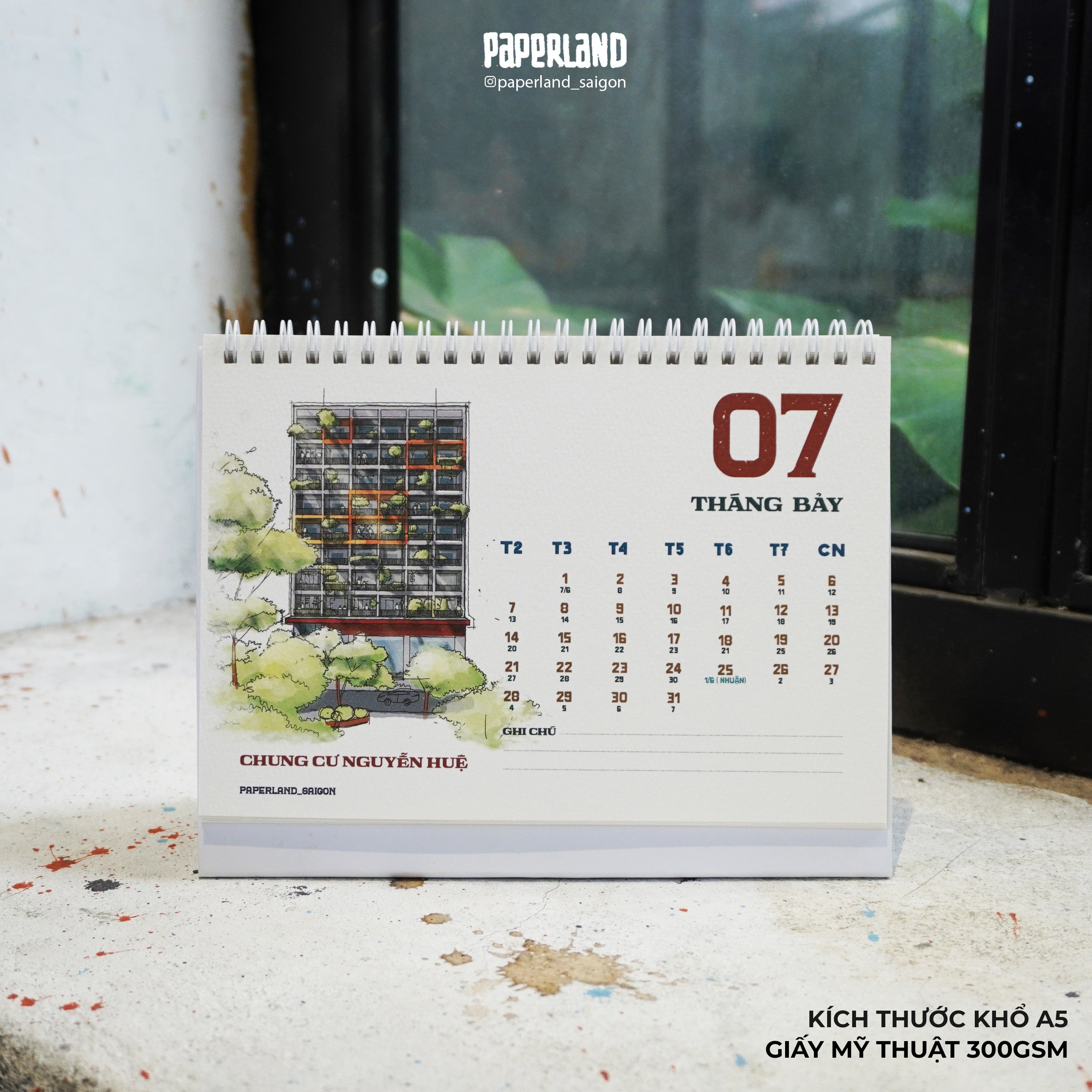 LỊCH BÀN 2026 "KIẾN TRÚC VIỆT NAM"