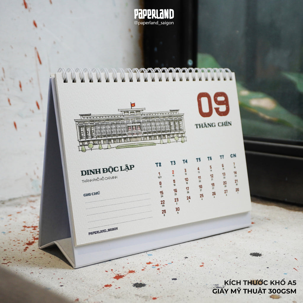 LỊCH BÀN 2026 "KIẾN TRÚC VIỆT NAM"