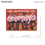 "HAPPY BIRTHDAY BÉ YÊU" POSTCARD