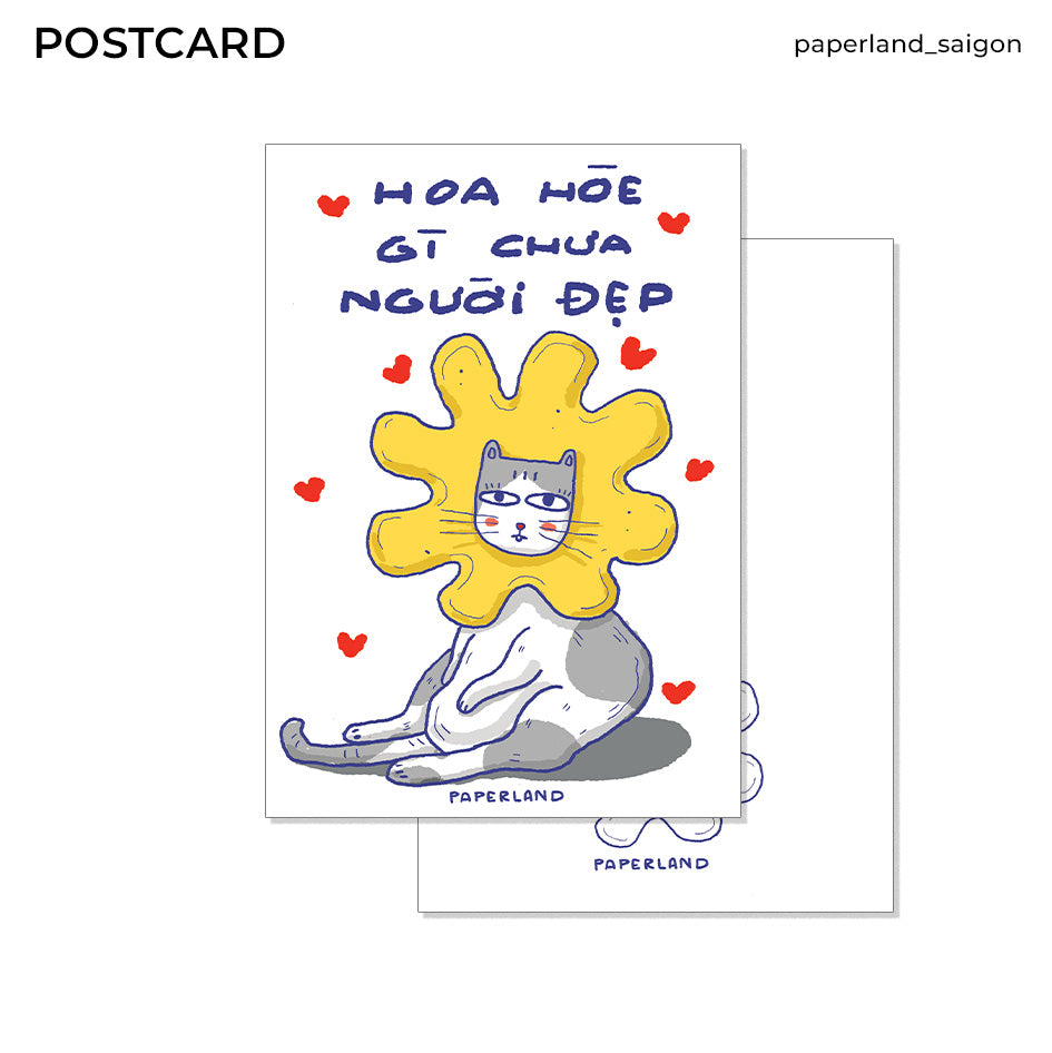 "NGƯỜI ĐẸP" POSTCARD