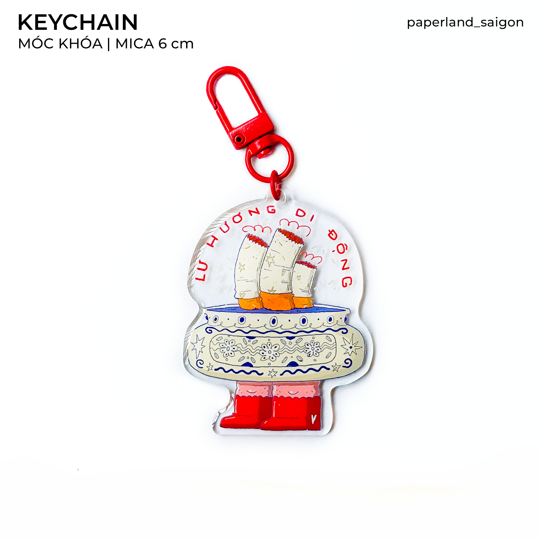 "LƯ HƯƠNG" KEYCHAIN