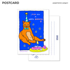 "I FISH YOU A HAPPY BIRTHDAY" POSTCARD
