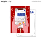 "NÀO RẢNH CÀ PHÊ" POSTCARD