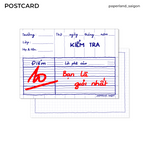 "ĐIỂM 10" POSTCARD
