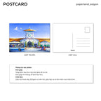 "CHỢ BẾN THÀNH" POSTCARD