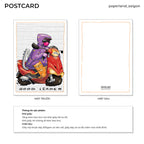 "GOOD LEADER" POSTCARD