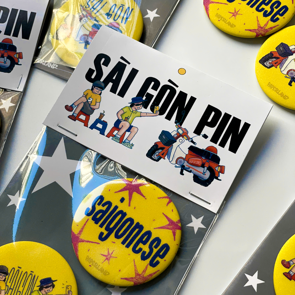 "SÀI GÒN" PIN BUTTON