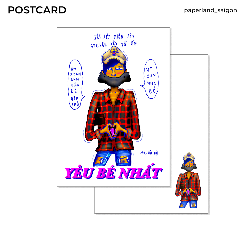 "JET JET" POSTCARD