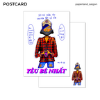 "JET JET" POSTCARD