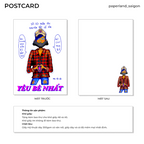 "JET JET" POSTCARD