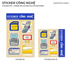 "CÔNG NGHỆ" STICKER